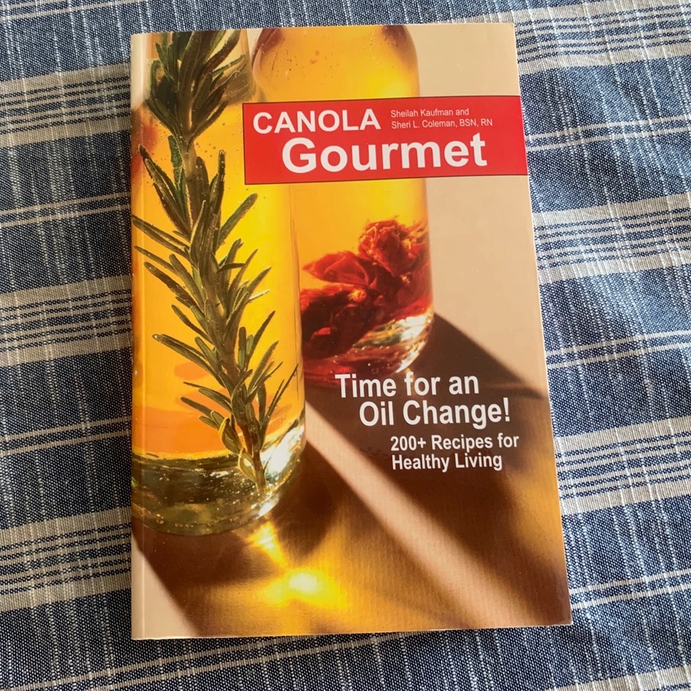 🌱2 for $40 Canola gourmet cookbook